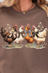 Coquette Chickens Comfort Colors Adult Ring-Spun Cotton Tee