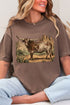 Desert Monarch Longhorn Comfort Colors Adult Ring-Spun Cotton Tee