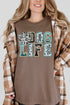 Dog Life Faux Glitter Comfort Colors Adult Ring-Spun Cotton Tee