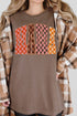 Girlie Check Mama Comfort Colors Adult Ring-Spun Cotton Tee