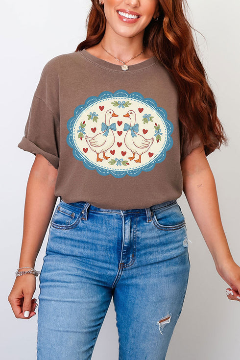 Goosey Little Love Comfort Colors Adult Ring-Spun Cotton Tee