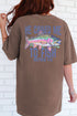 He Called Me To Fish Front & Back Comfort Colors Adult Ring-Spun Cotton Tee