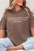 I Don't Get Enough Credit Comfort Colors Adult Ring-Spun Cotton Tee