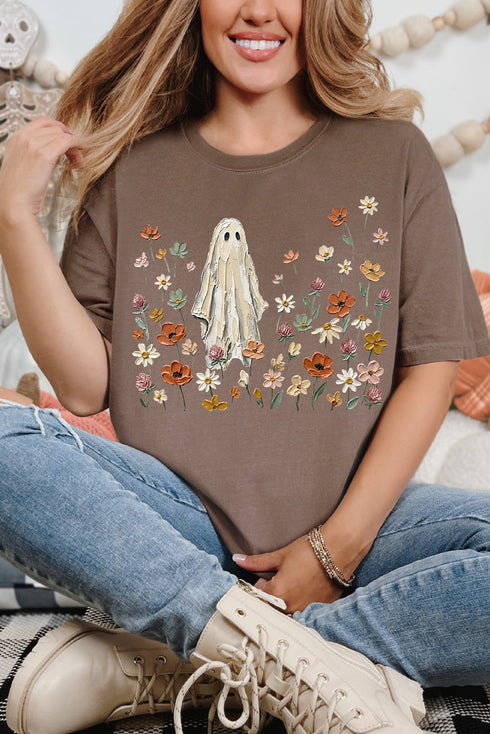 Painted Haunted Meadow Comfort Colors Adult Ring-Spun Cotton Tee