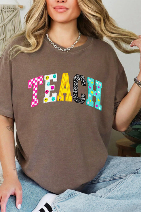 Brushstrokes & Bright Minds Comfort Colors Adult Ring-Spun Cotton Tee