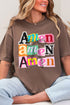 Stacked Amen Coquette Comfort Colors Adult Ring-Spun Cotton Tee