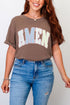 Garden Gingham Amen Comfort Colors Adult Ring-Spun Cotton Tee