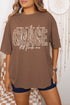 White Grace In Bloom Comfort Colors Adult Ring-Spun Cotton Tee