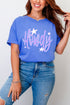 Electric Cowgirl Howdy Comfort Colors Adult Ring-Spun Cotton Tee