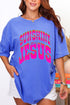Radiant Sunshine And Jesus Comfort Colors Adult Ring-Spun Cotton Tee