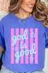 Pastel Pop God Is Good Comfort Colors Adult Ring-Spun Cotton Tee