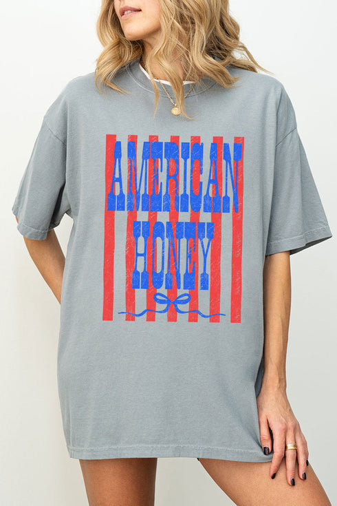 Blue American Honey Energy Comfort Colors Adult Ring-Spun Cotton Tee