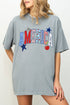 America Stitched In Tradition Comfort Colors Adult Ring-Spun Cotton Tee