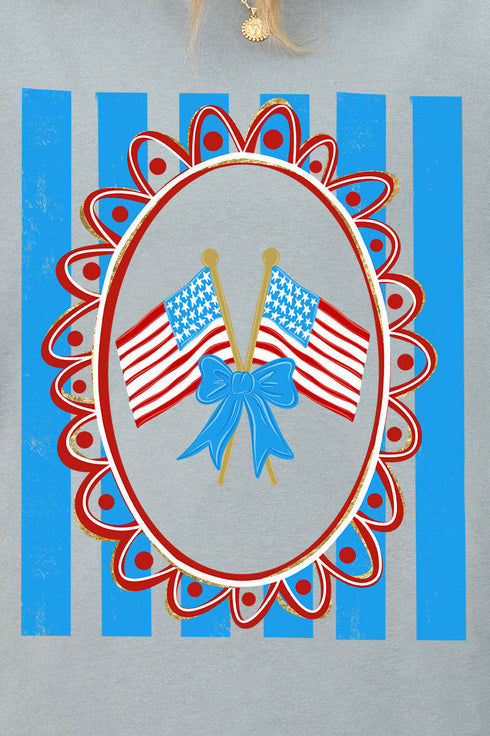 Freedom Flags Forever Comfort Colors Adult Ring-Spun Cotton Tee