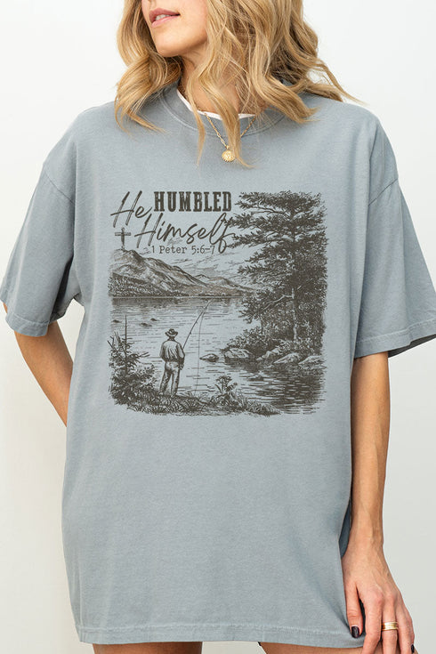 He Humbled Himself Comfort Colors Adult Ring-Spun Cotton Tee