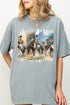 Retro Rodeo Rebel Comfort Colors Adult Ring-Spun Cotton Tee