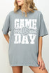Retro Volleyball Game Day Comfort Colors Adult Ring-Spun Cotton Tee
