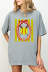 Softball Stripes Comfort Colors Adult Ring-Spun Cotton Tee