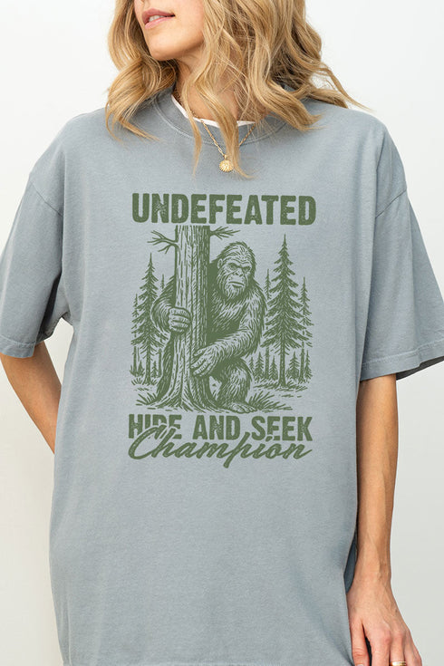 Undefeated Hide & Seek Champion Comfort Colors Adult Ring-Spun Cotton Tee