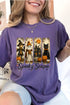 Spooky Season Brushstrokes Comfort Colors Adult Ring-Spun Cotton Tee