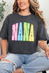 Color Me Loved Nana Comfort Colors Adult Ring-Spun Cotton Tee