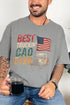 Best Truckin' Dad Ever Comfort Colors Adult Ring-Spun Cotton Tee