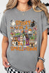 Personalized Spooky In A Small Town Comfort Colors Adult Ring-Spun Cotton Tee *Enter Zip Code