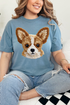 Faux Yarn Chihuahua Comfort Colors Adult Ring-Spun Cotton Tee