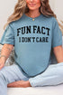 Distressed Fun Fact Comfort Colors Adult Ring-Spun Cotton Tee