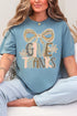 Give Thanks Coquette Comfort Colors Adult Ring-Spun Cotton Tee