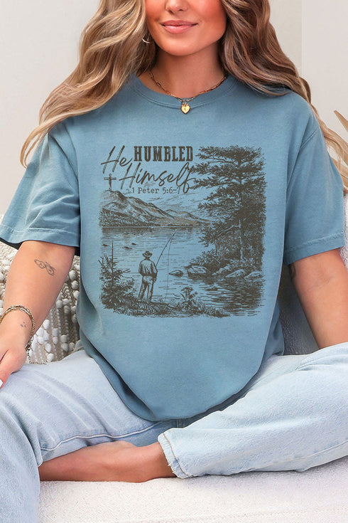 He Humbled Himself Comfort Colors Adult Ring-Spun Cotton Tee