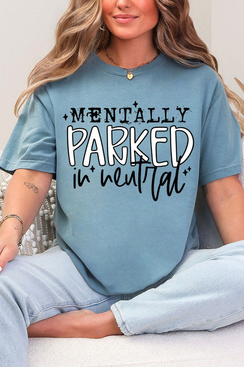 Mentally Parked Comfort Colors Adult Ring-Spun Cotton Tee