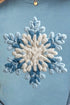 Faux Yarn Snow Day Snowflake Comfort Colors Adult Ring-Spun Cotton Tee