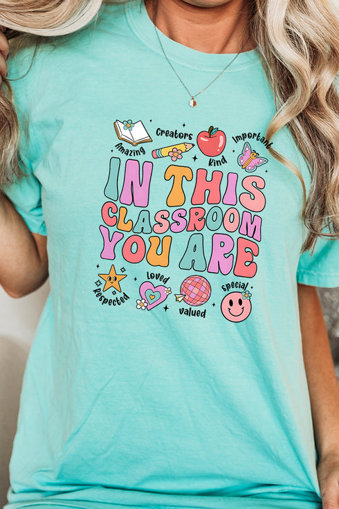 In The Classroom Comfort Colors Adult Ring-Spun Cotton Tee