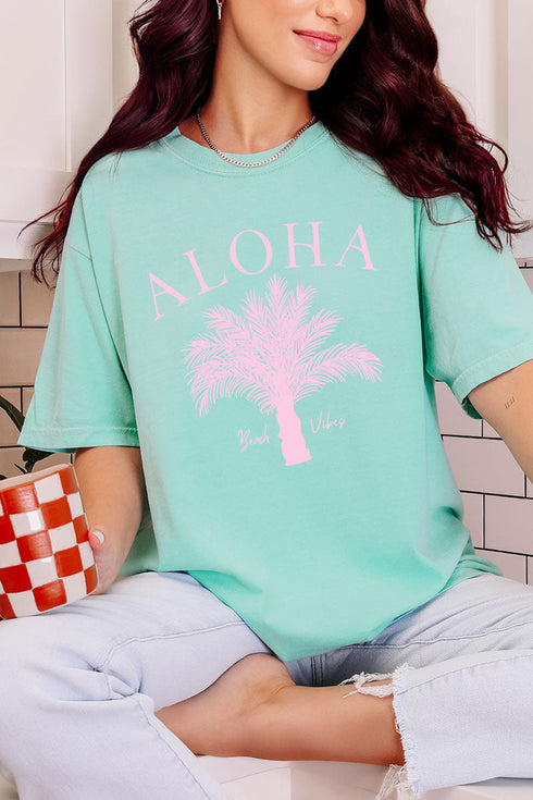 Aloha Vibes Comfort Colors Adult Ring-Spun Cotton Tee