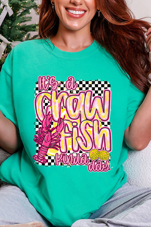 Crawfish Kinda Day Comfort Colors Adult Ring-Spun Cotton Tee