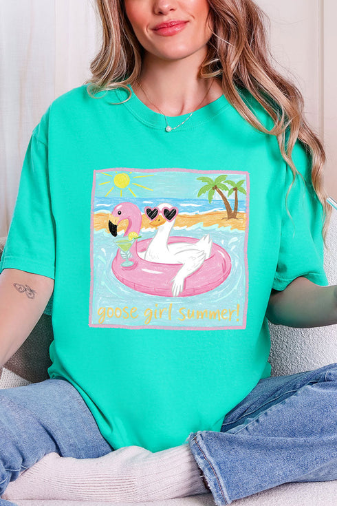 Goose Girl Summer Comfort Colors Adult Ring-Spun Cotton Tee