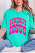 Radiant Sunshine And Jesus Comfort Colors Adult Ring-Spun Cotton Tee