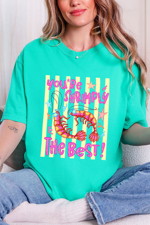 Shrimply The Best Comfort Colors Adult Ring-Spun Cotton Tee
