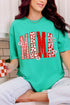 Strawberry Gingham Mama Comfort Colors Adult Ring-Spun Cotton Tee