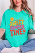 Golden Glow Sweet Summer Time Comfort Colors Adult Ring-Spun Cotton Tee