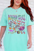 Beads, Bows, and Bourbon St Comfort Colors Adult Ring-Spun Cotton Tee