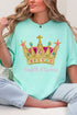 Bejeweled Daughter Of The King Comfort Colors Adult Ring-Spun Cotton Tee