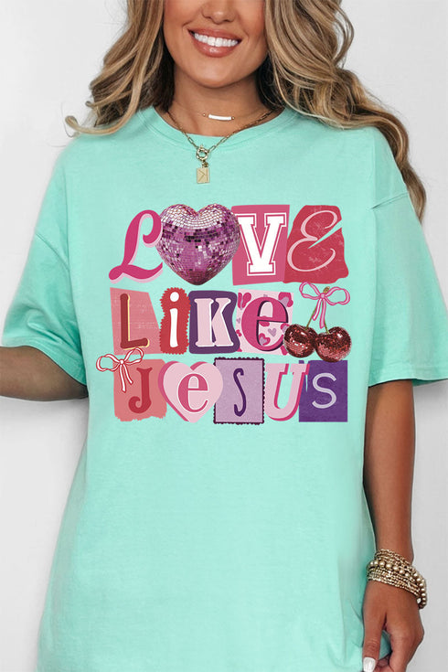 Bold Love Like Jesus Comfort Colors Adult Ring-Spun Cotton Tee