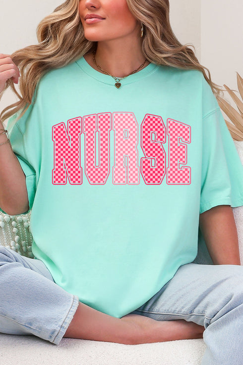 Checkered Care Comfort Colors Adult Ring-Spun Cotton Tee