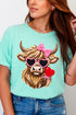 Faux Yarn Highland Romance Comfort Colors Adult Ring-Spun Cotton Tee