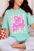 Floral So Loved Comfort Colors Adult Ring-Spun Cotton Tee