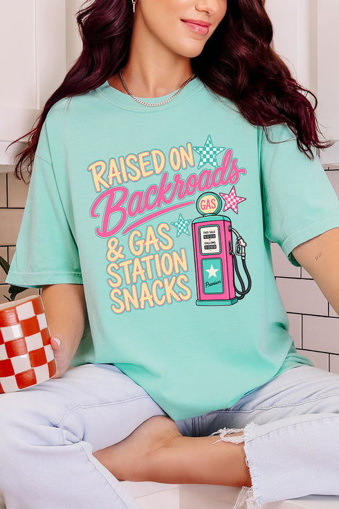 Gas Station Snacks Comfort Colors Adult Ring-Spun Cotton Tee