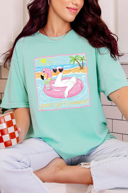 Goose Girl Summer Comfort Colors Adult Ring-Spun Cotton Tee