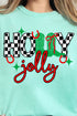 Holly Jolly Boots Comfort Colors Adult Ring-Spun Cotton Tee